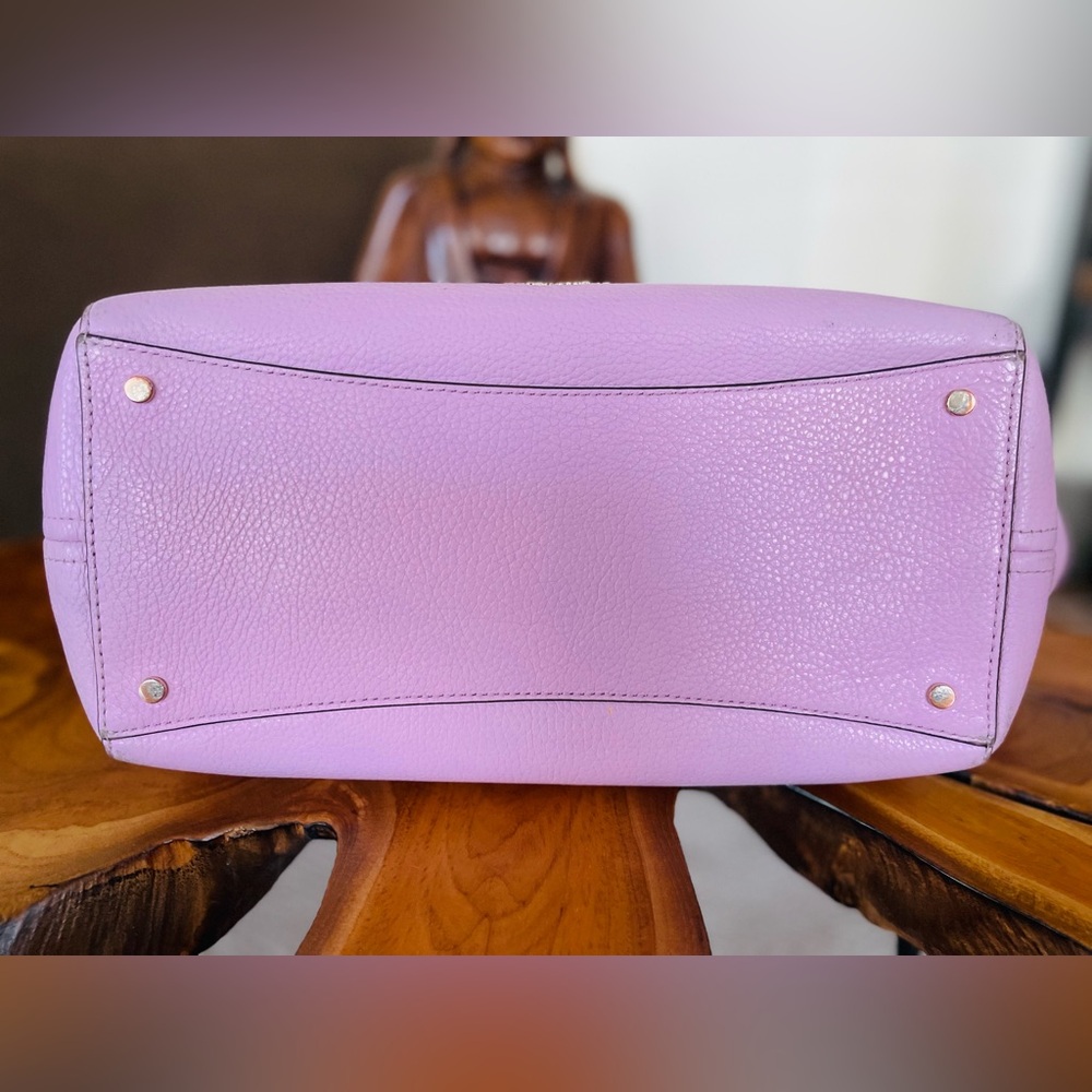 Kate Spade New York Rare Leila Medium double handle- Lavender! - Picture 6 of 11